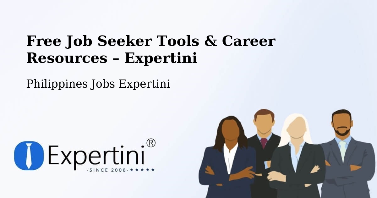 Free Job Seeker Tools & Career Resources – San Fernando - San Fernando, Philippines Jobs Expertini