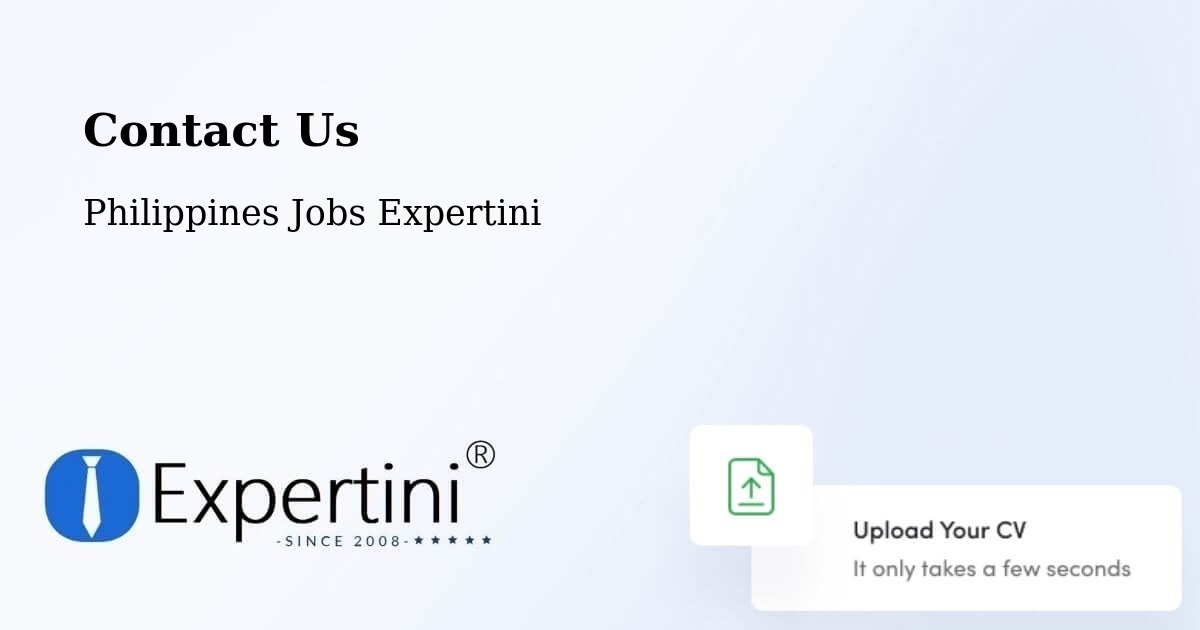 Contact Expertini – San Fernando - Philippines Jobs Expertini